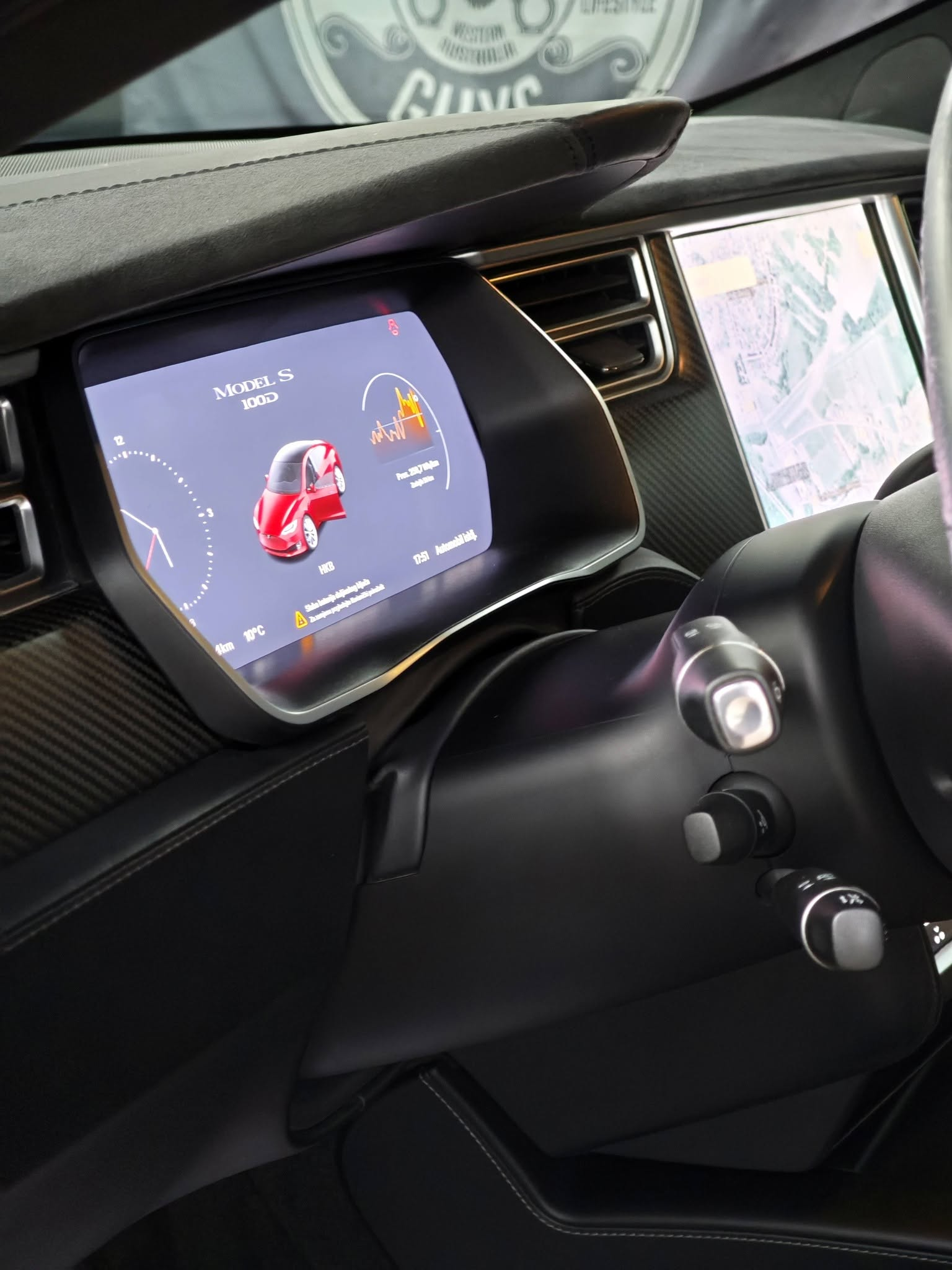 Tesla Model S – instrument ploča